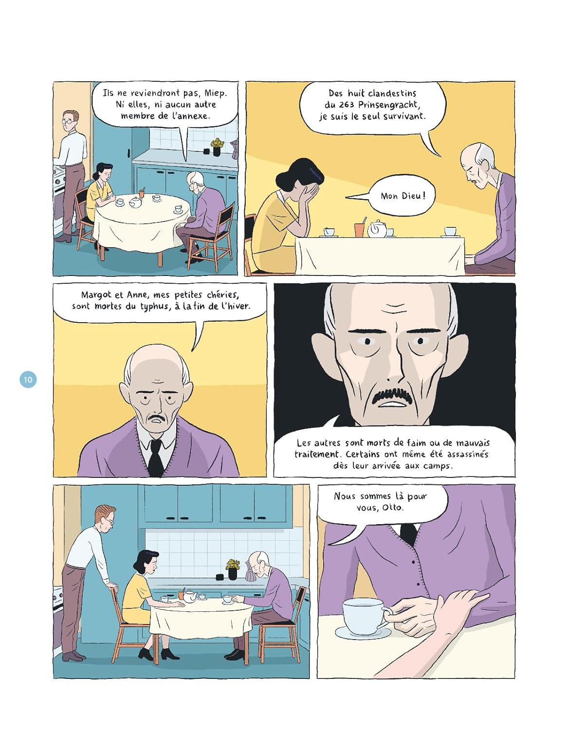 Anne Frank en BD - Extrait 1