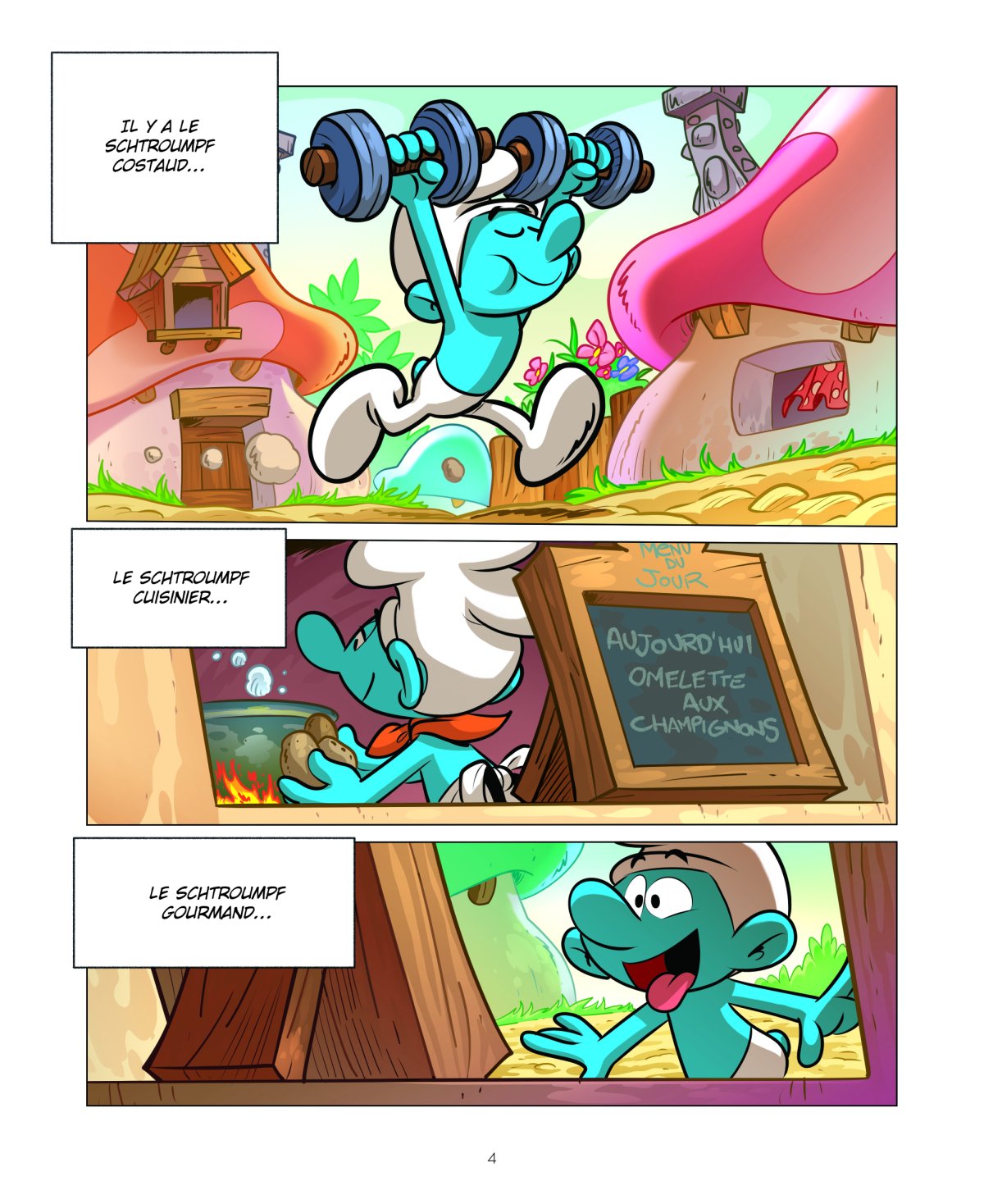 Schtroumpf qui était jaloux (Le) - Extrait 1