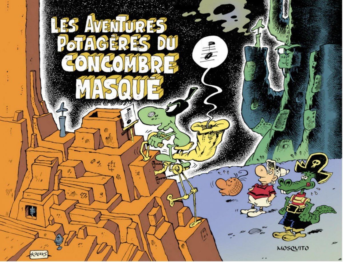 Aventures potagères du concombre masqué (Les)