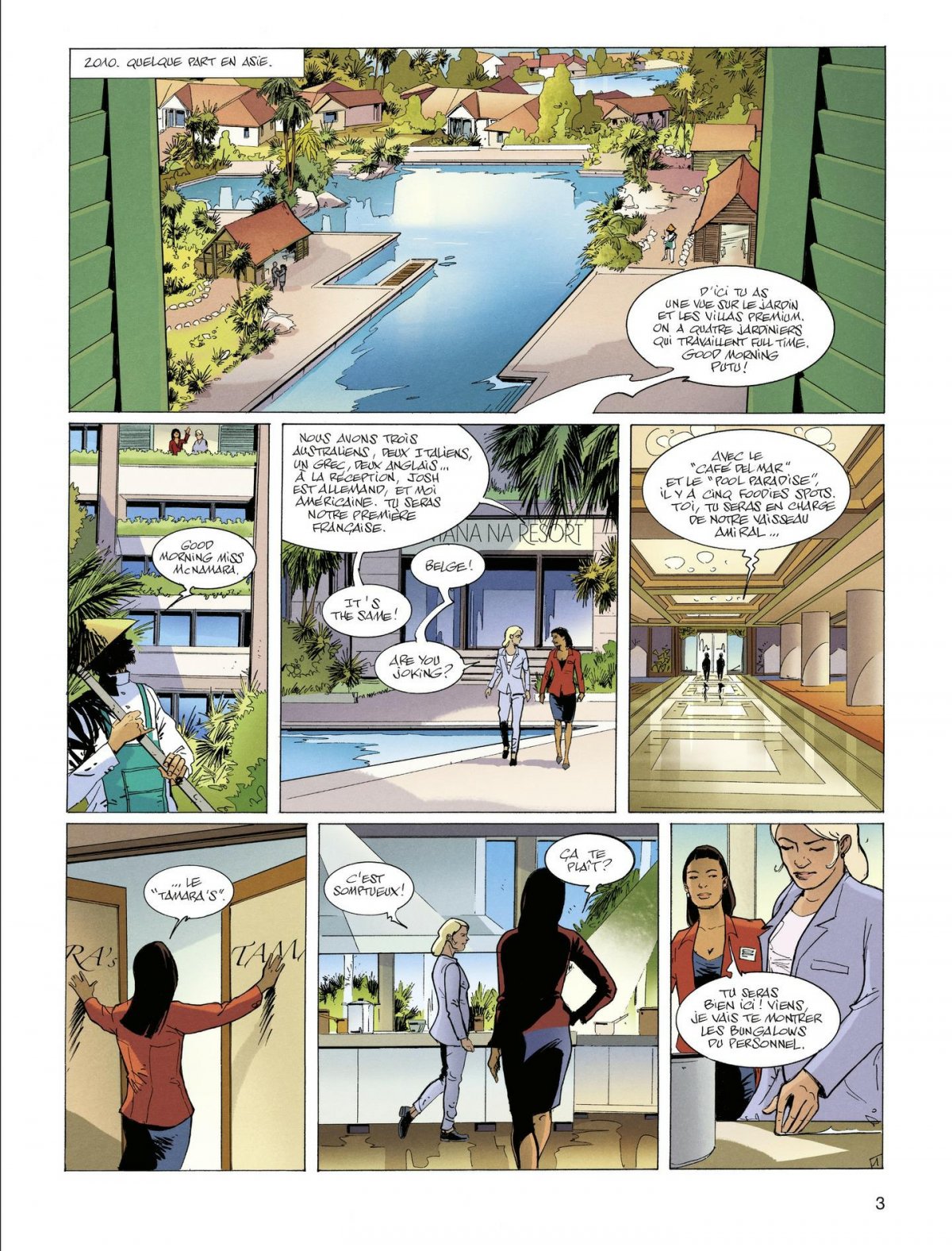 Chariot de dessert - Extrait 1