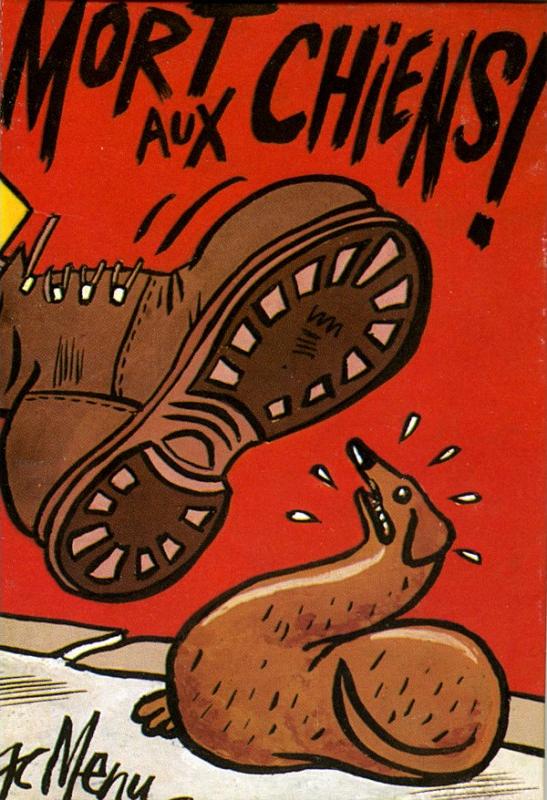 Mort aux chiens par Jean-Christophe Menu - Couverture