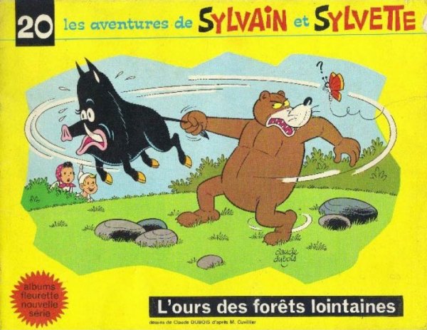 Ours des forêts lointaines (L') - Série Sylvain et Sylvette par Claude Dubois - Couverture
