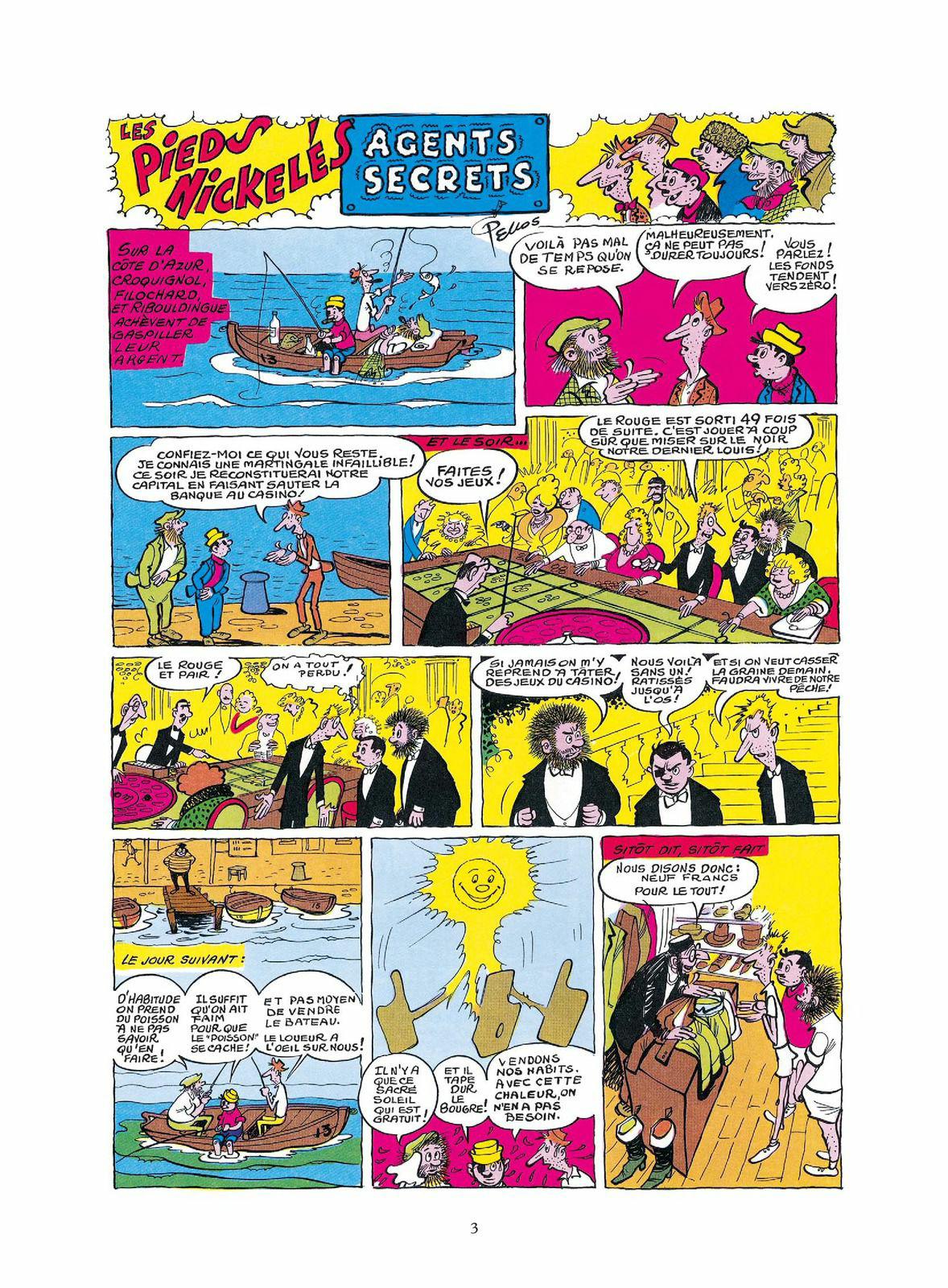 Pieds Nickelés agents secrets (Les) - Extrait 1