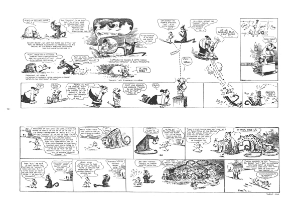 Krazy Kat - Les quotidiennes panoramiques de 1920 - Extrait 1