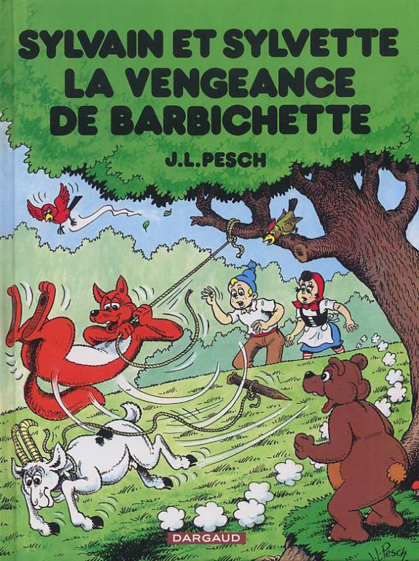 Vengeance de Barbichette (La) - Série Sylvain et Sylvette par Jean-Louis Pesch - Couverture