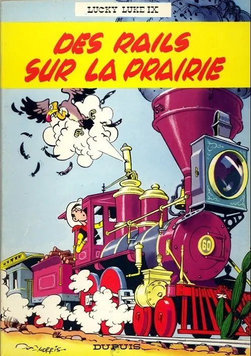 Rails sur la prairie (Des) - Série Lucky Luke - 9782800101484