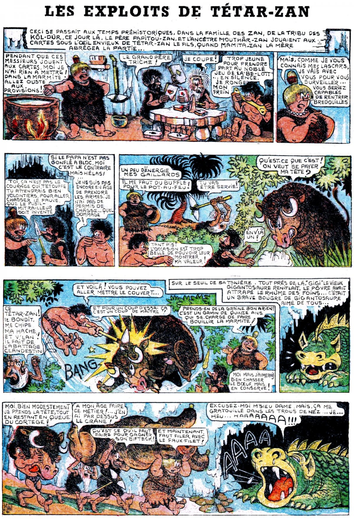 Exploits de Tétar-Zan (Les) - Extrait 1