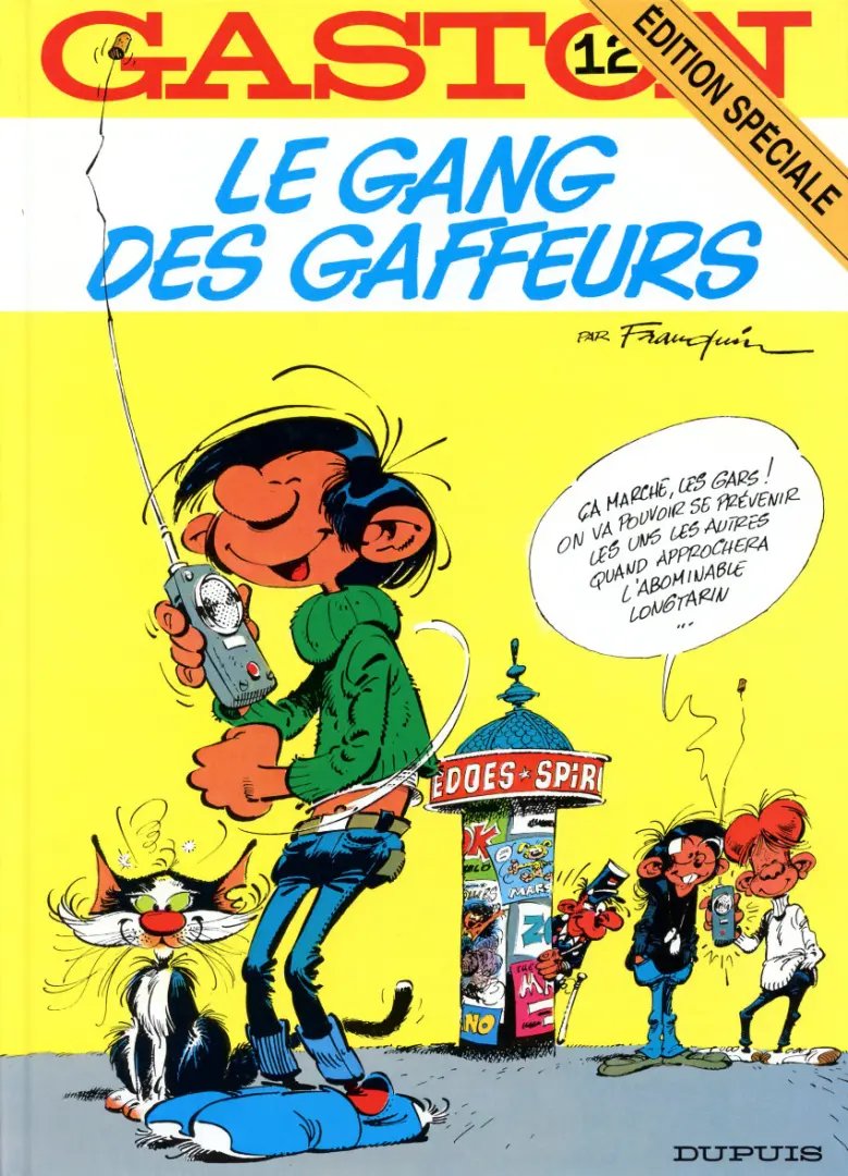 Gang des gaffeurs (Le) - Série Gaston (série classique)