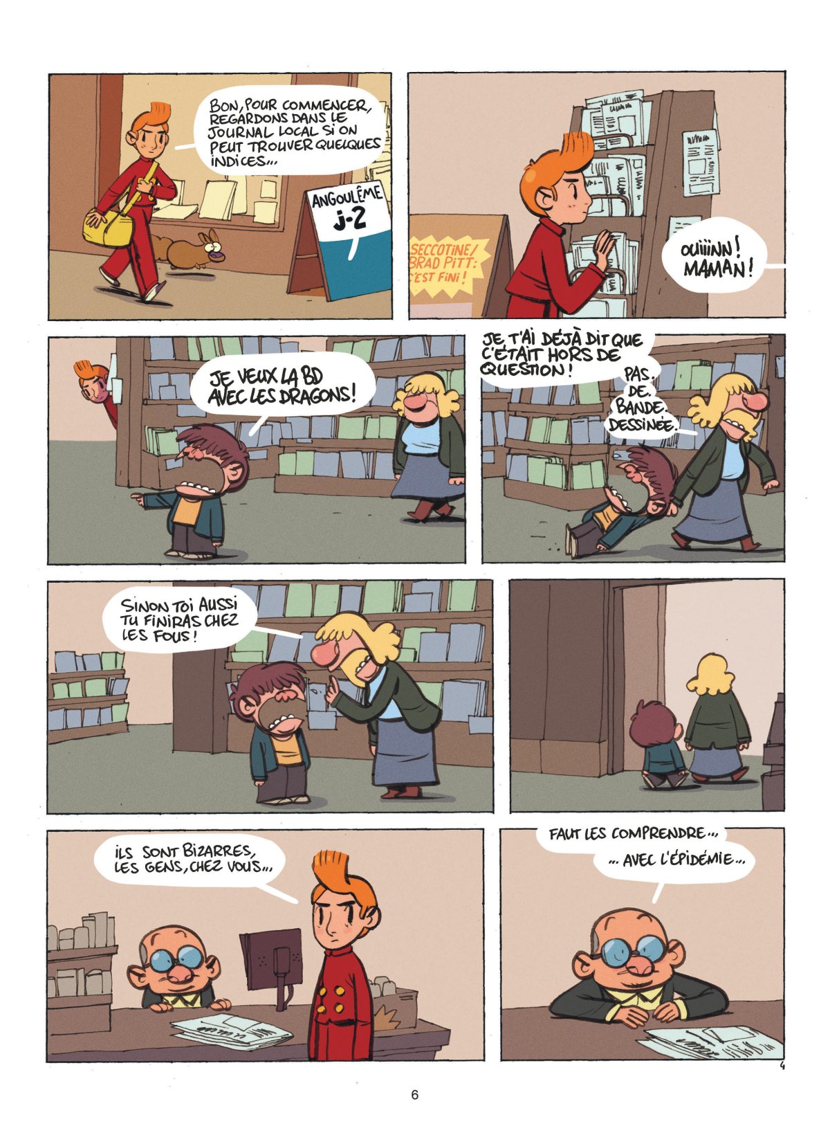 Spirou chez les fous - Extrait 1