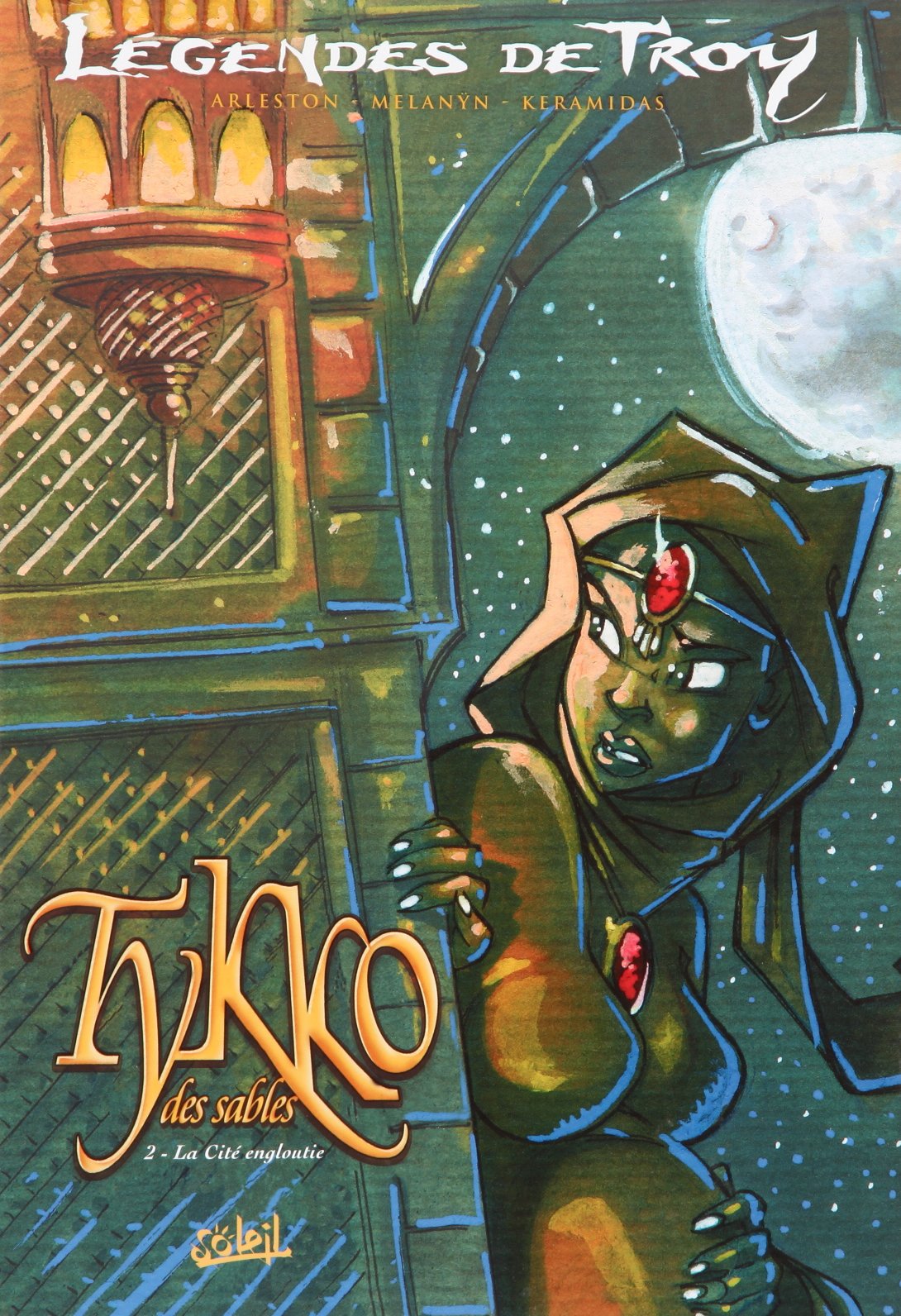 Cité engloutie (La) - Série Légendes de Troy - Tykko des Sables - 9782302011427