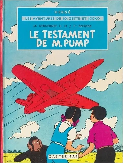 Testament de Monsieur Pump (Le) - Série Aventures de Jo et Zette (Les) - 9782203311015