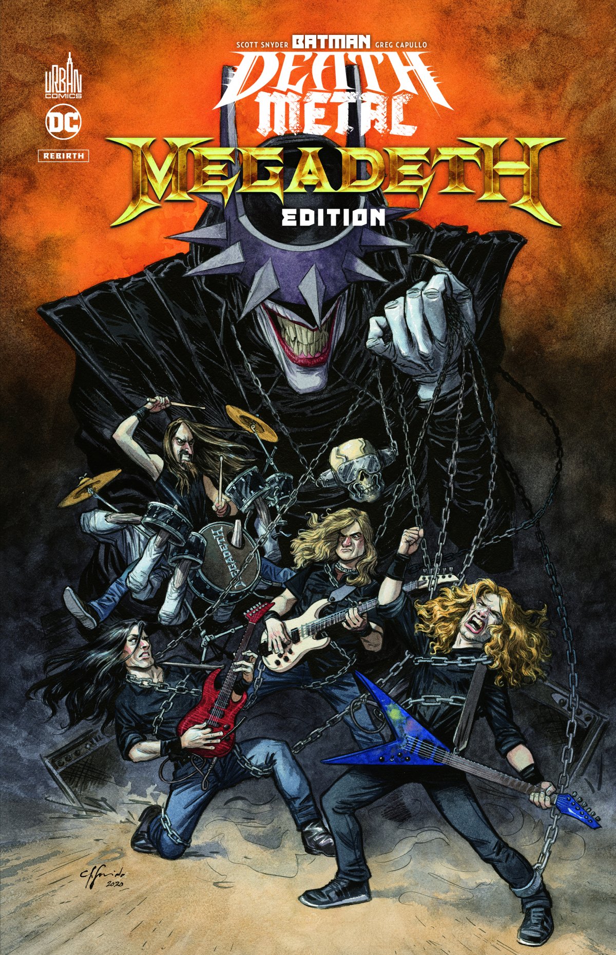 Batman Death Metal 1 Megadeth Edition