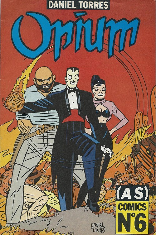 Opium 1/6 - Série Opium par Daniel Torres - Couverture