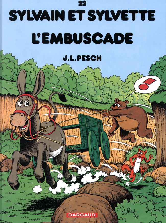 Embuscade (L') - Série Sylvain et Sylvette par Jean-Louis Pesch - Couverture