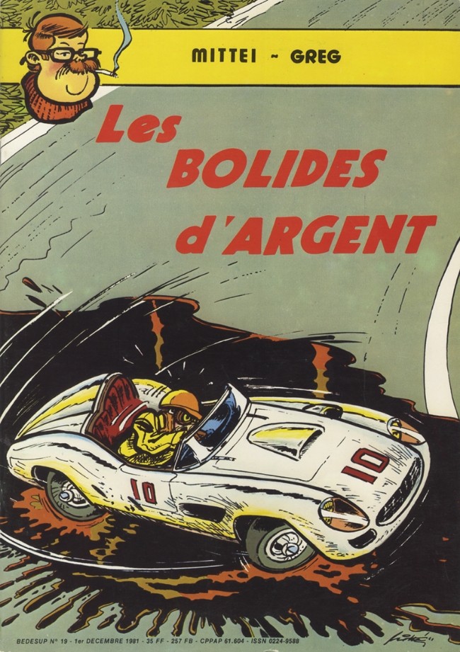 Bolides d'argent (Les) par Michel Greg et Mittéï / Hao - Couverture