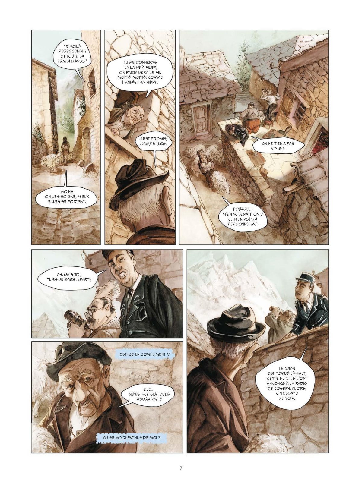 Neige en deuil (La) - Extrait 1