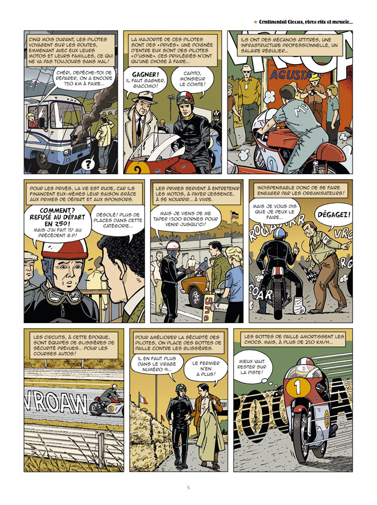 Agostini, Hailwood, Read, Sheene, Saarinen et les autres... - Extrait 1