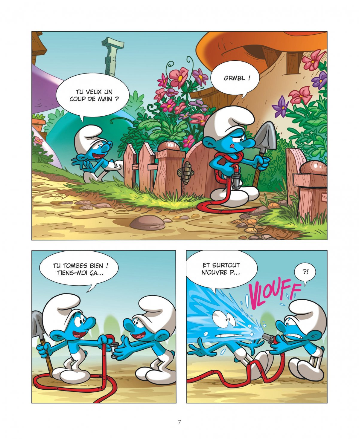 Schtroumpf qui était maladroit (Le) - Extrait 1