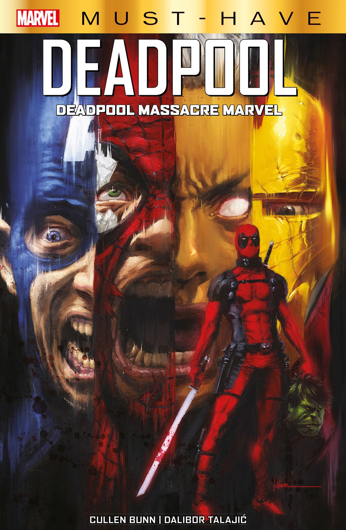 Deadpool massacre Marvel - Série Deadpool massacre par Cullen Bunn et Dalibor Talajic - Couverture