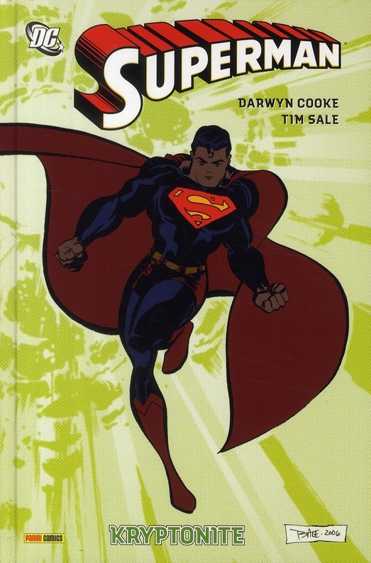 Superman confidential - Série Superman (Panini) par Darwyn Cooke et Tim Sale - Couverture