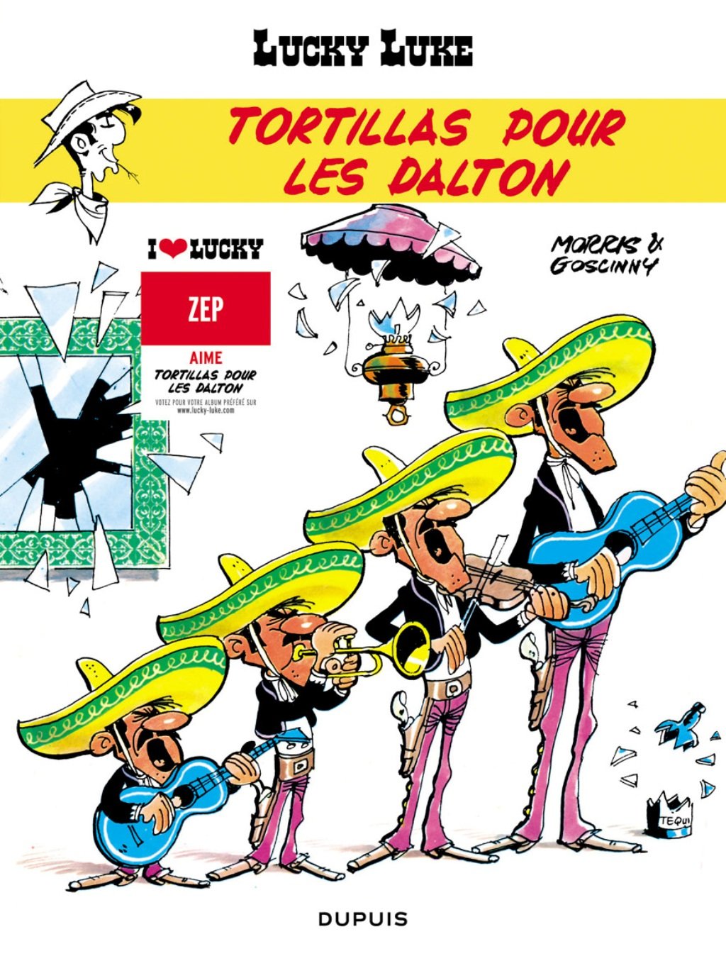 Tortillas pour les Dalton - Série Lucky Luke - 9782800146027