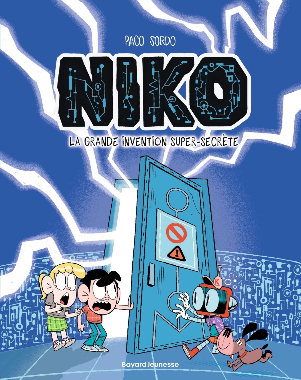 Grande invention super-secrète (La) - Série Niko par Paco Sordo - Couverture