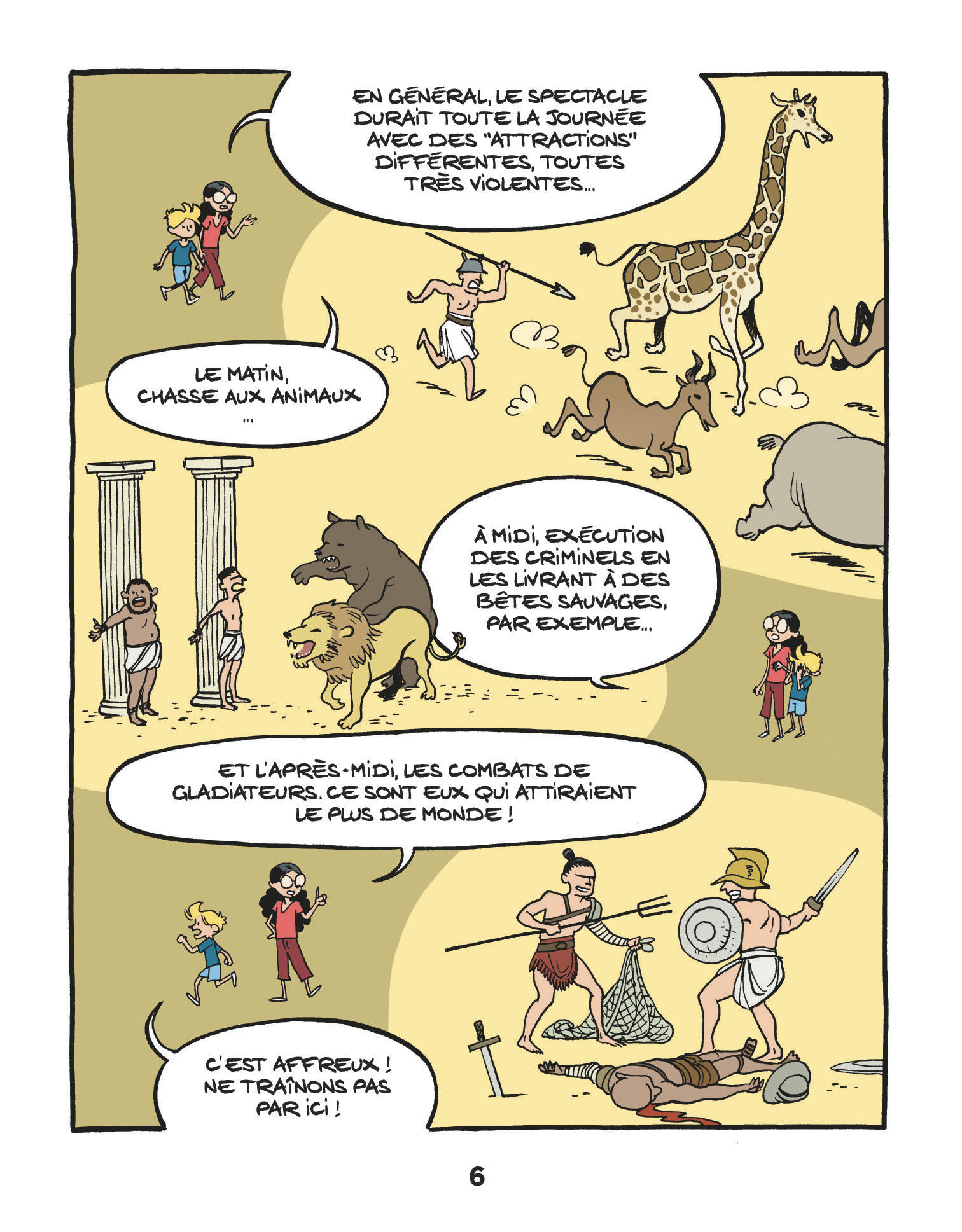 Gladiateurs (Les) - Jeux de Romains - Extrait 1