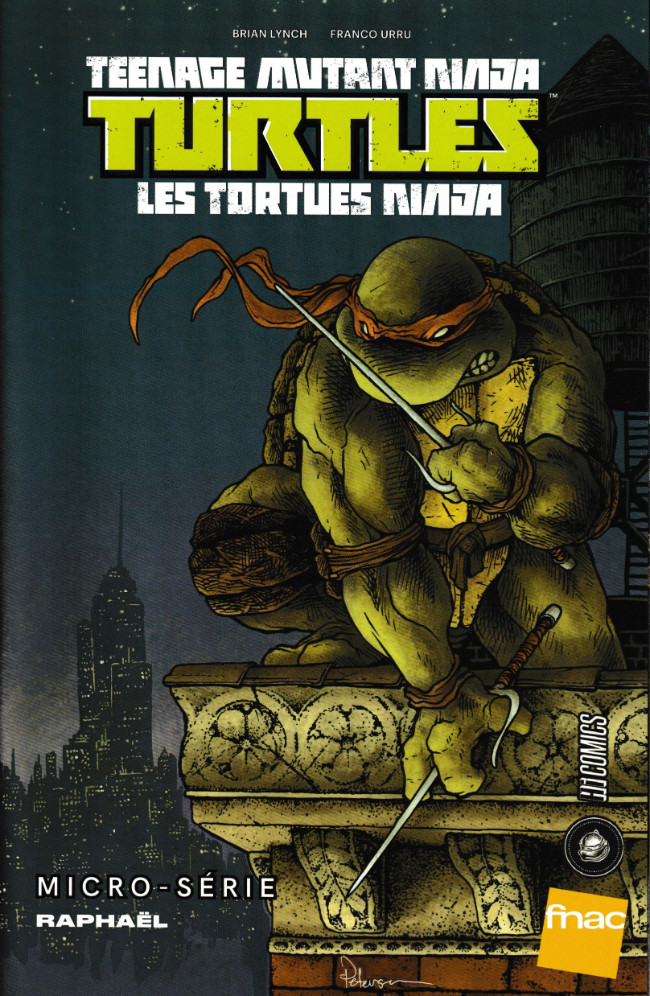 Micro-série Raphaël - Série Teenage mutant ninja Turtles (Hi Comics) par Brian Lynch et Franco Urru - Couverture