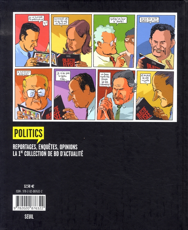 Objectif Elysée - Les coulisses de la présidentielle en BD - Extrait 1