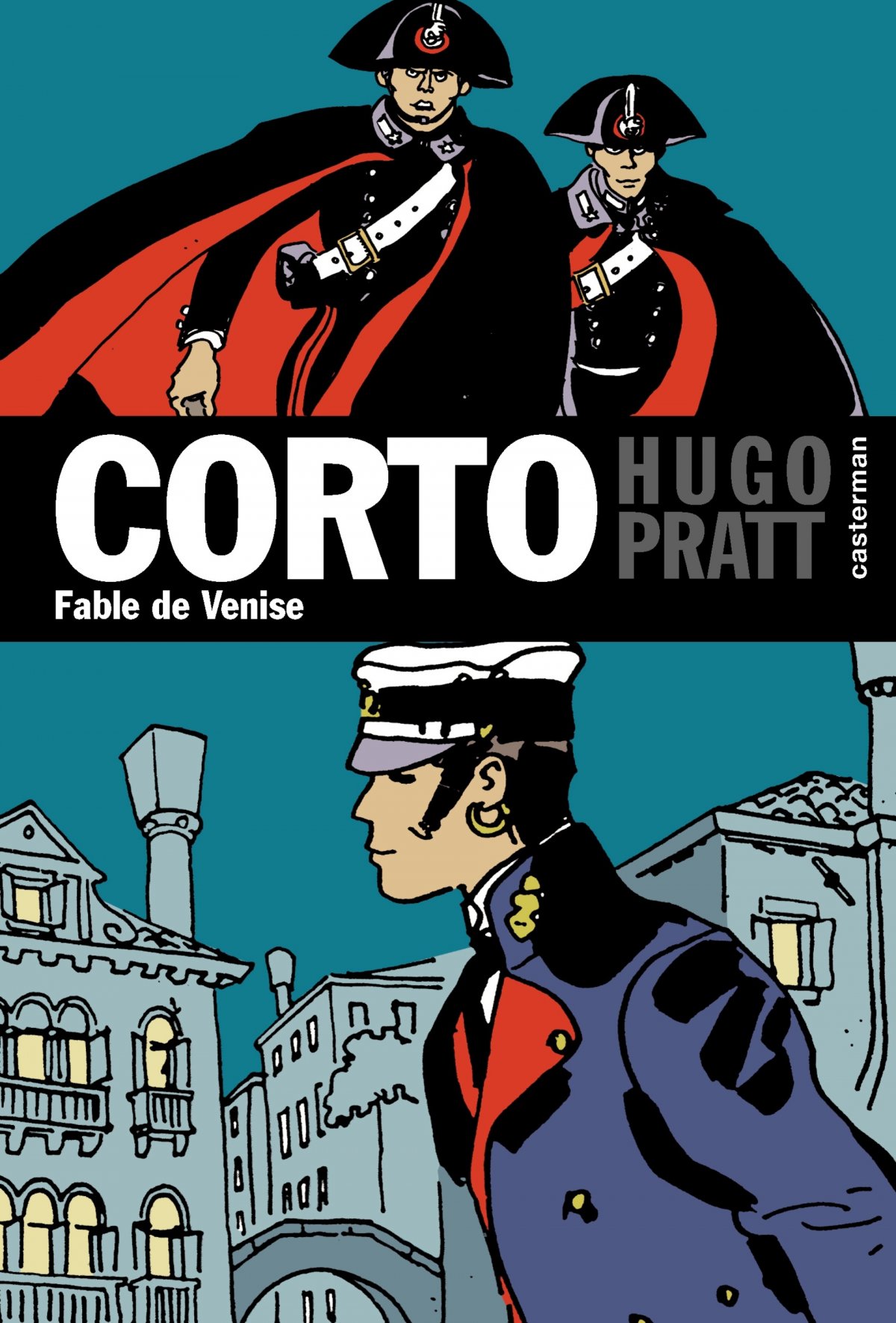 Fable de Venise - Série Mini Corto par Hugo Pratt - Couverture