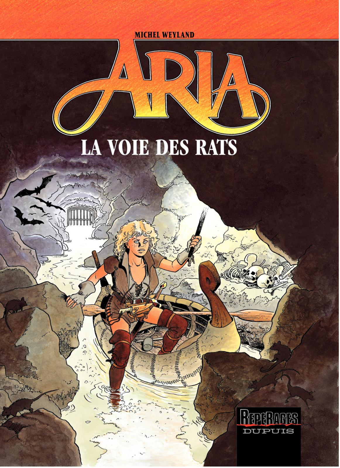 La Voie des rats - Série Aria par Michel Weyland - Couverture