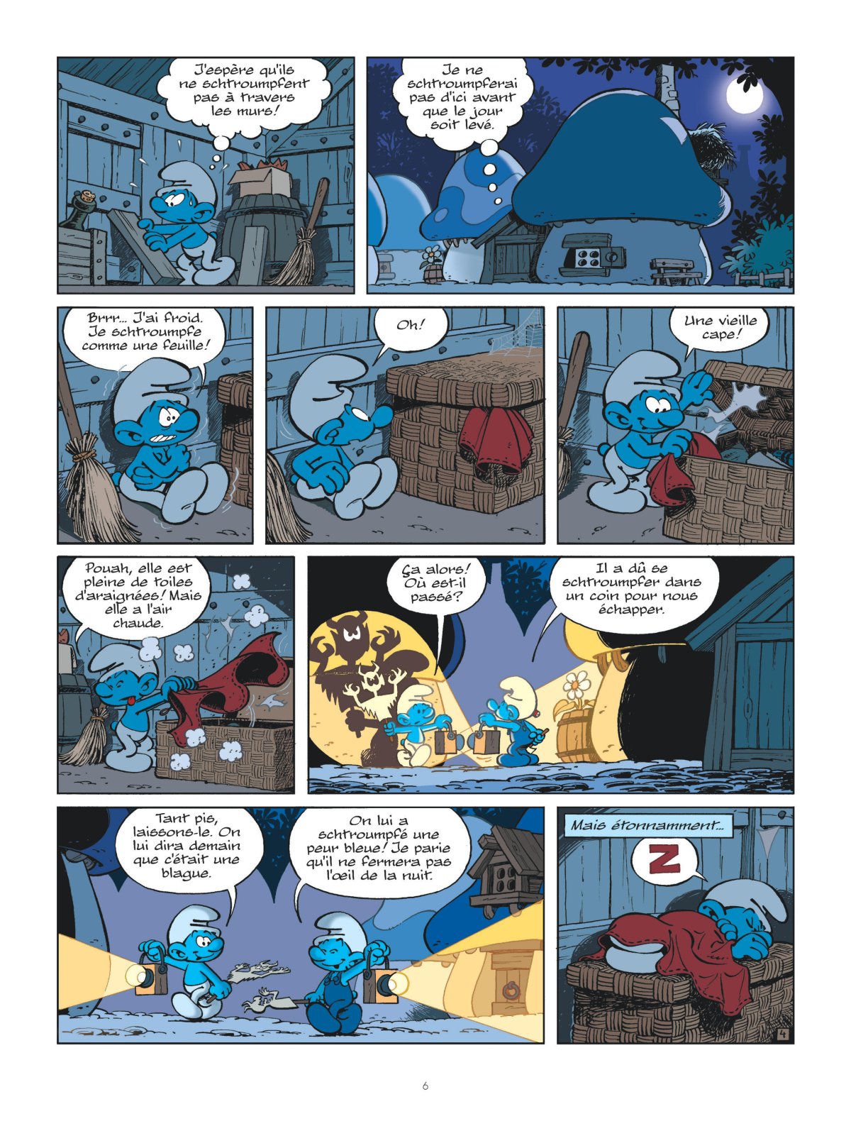 Schtroumpfs et la cape magique (Les) - Extrait 1