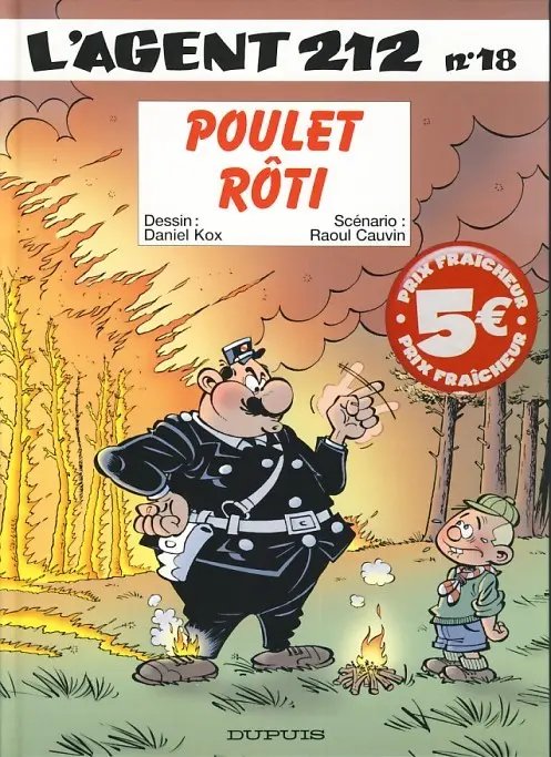 Poulet rôti - Série Agent 212 (L') - 9782800142524