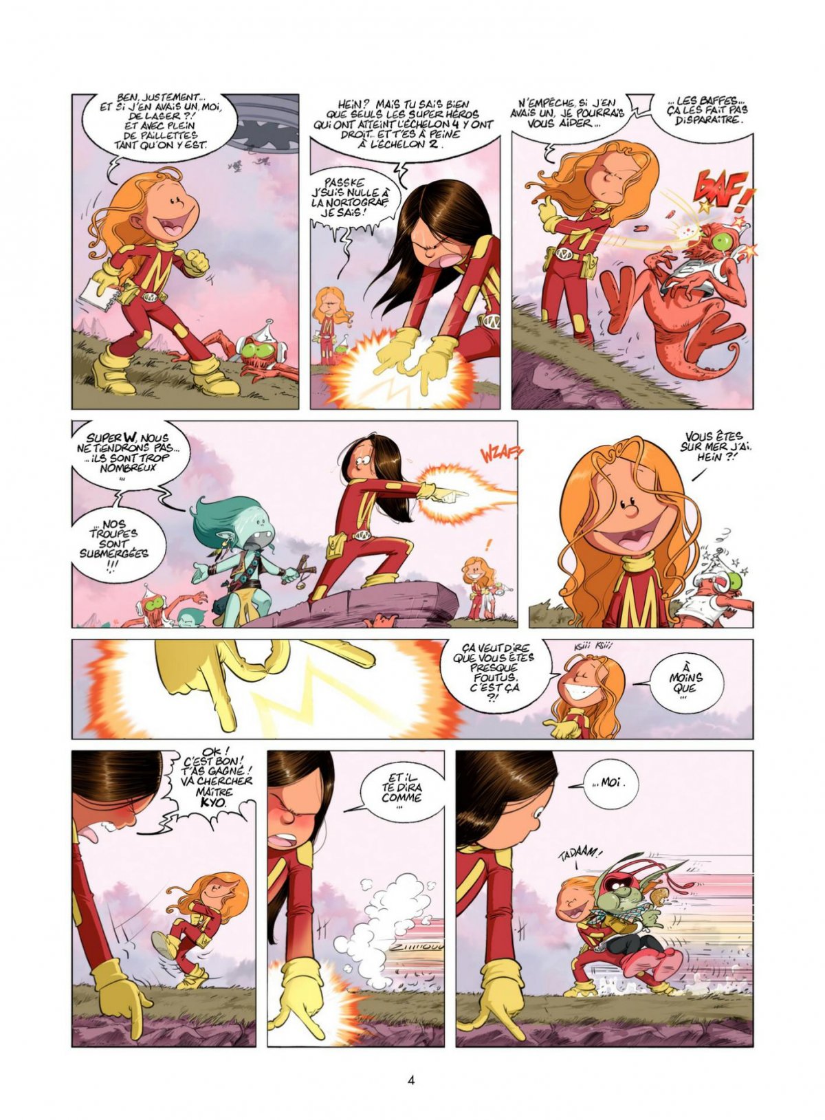 Supersisters privée de laser - Extrait 1