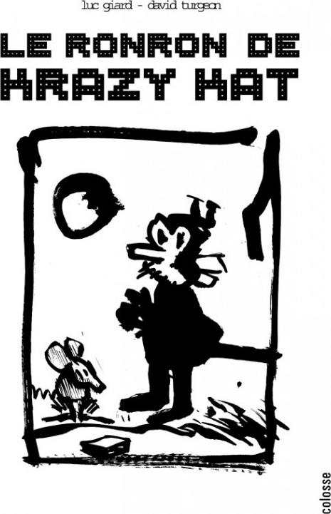 Ronron de Krazy Kat (Le) par David Turgeon et Luc Giard - Couverture