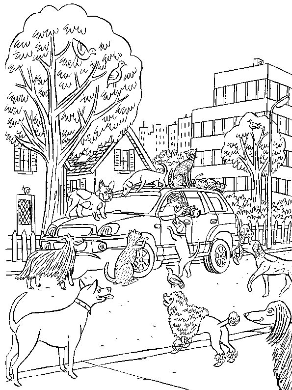 Livre à colorier - Extrait 1