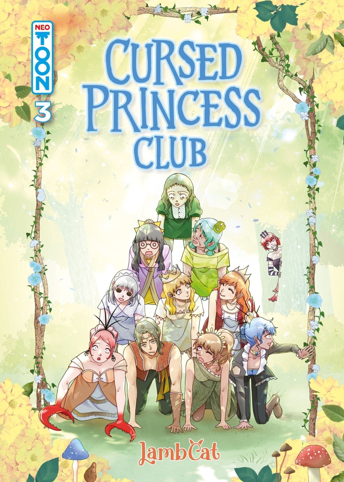 Cursed princess club 3 - Série Cursed princess club par Lambcat - Couverture