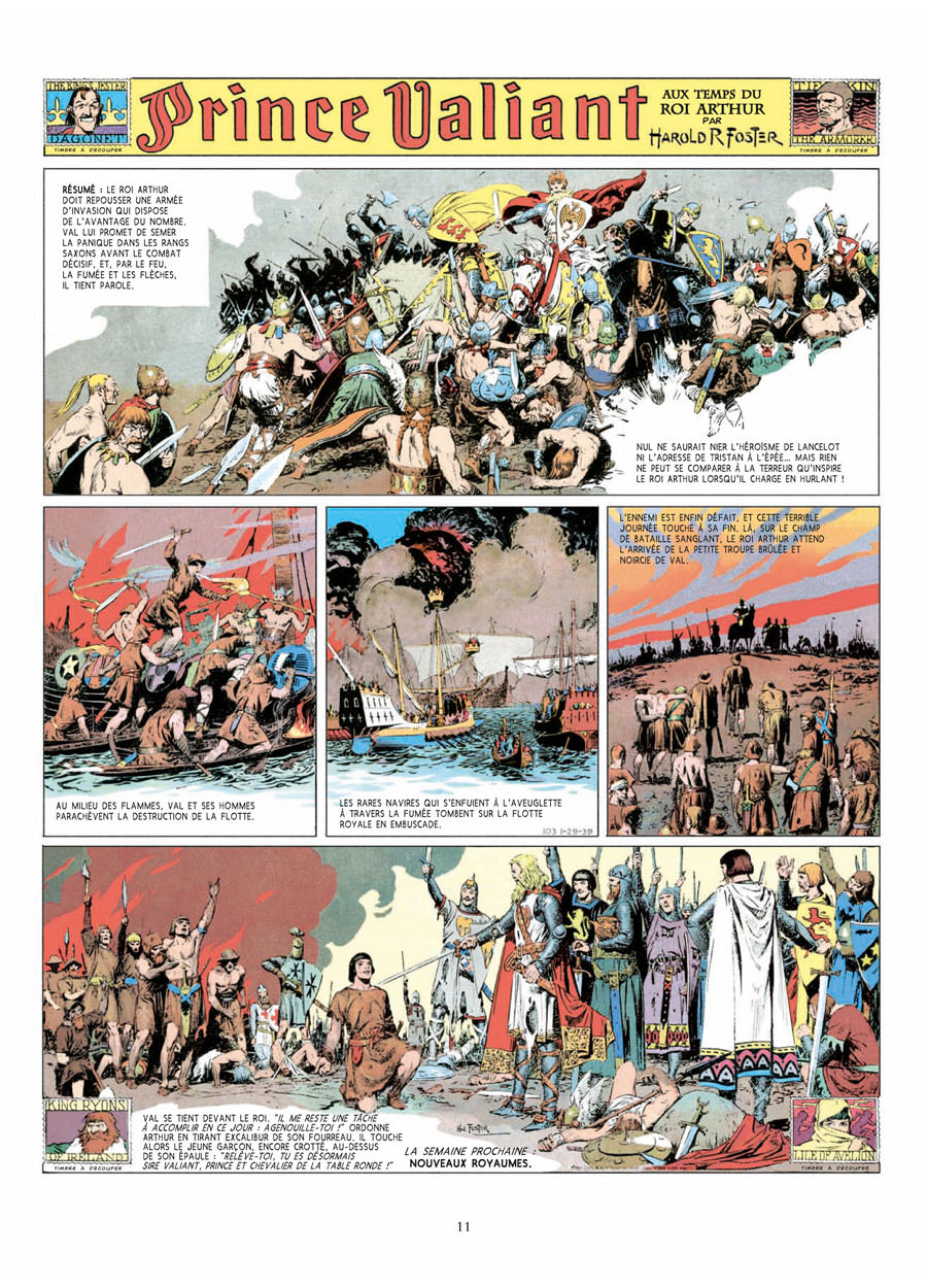 Prince Valiant Intégrale 1939 - 1940 - Extrait 1