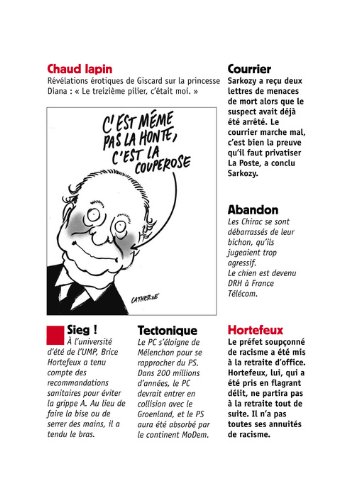 Encore des brèves de Charlie Hebdo - Extrait 1