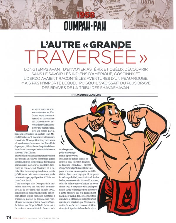 Saga du journal Tintin (La) - Extrait 1