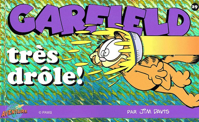 Très Drôle ! - Série Garfield (Presses Aventures) par Jim Davis - Couverture