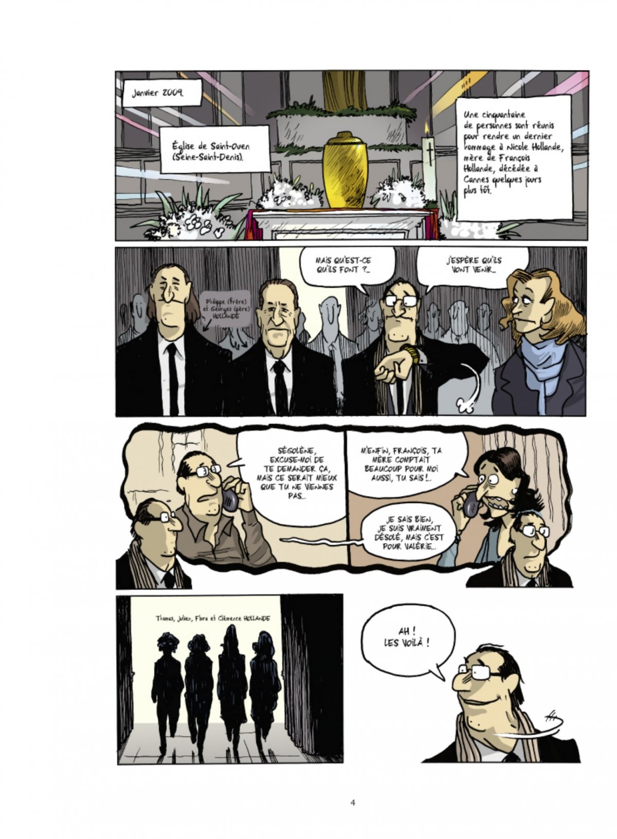 Hollande et ses 2 femmes - Extrait 1