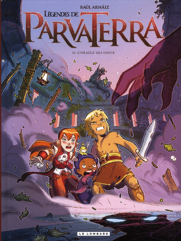 Oracle des dieux (L') - Série Légendes de Parva Terra par Raúl Arnáiz - Couverture