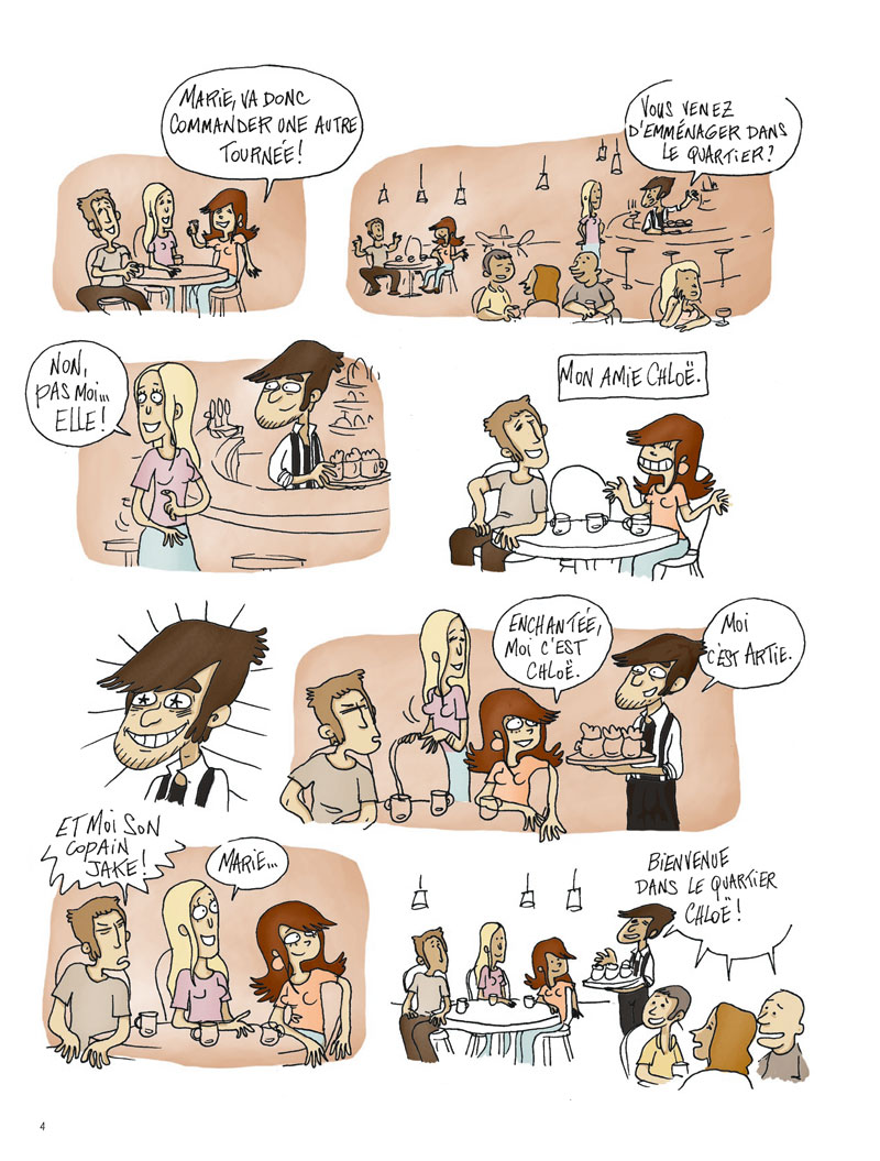 Chloé arrive en ville - Extrait 1