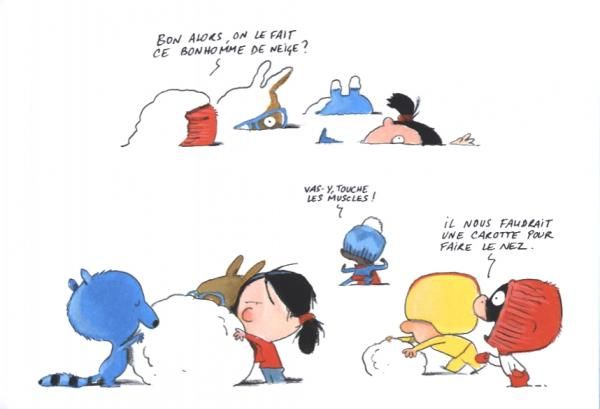Quiquoi et le bonhomme de neige qui ne voulait pas fondre (Les) - Extrait 1