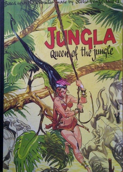 Queen of the jungle - Série Jungla par Stelio Fenzo - Couverture