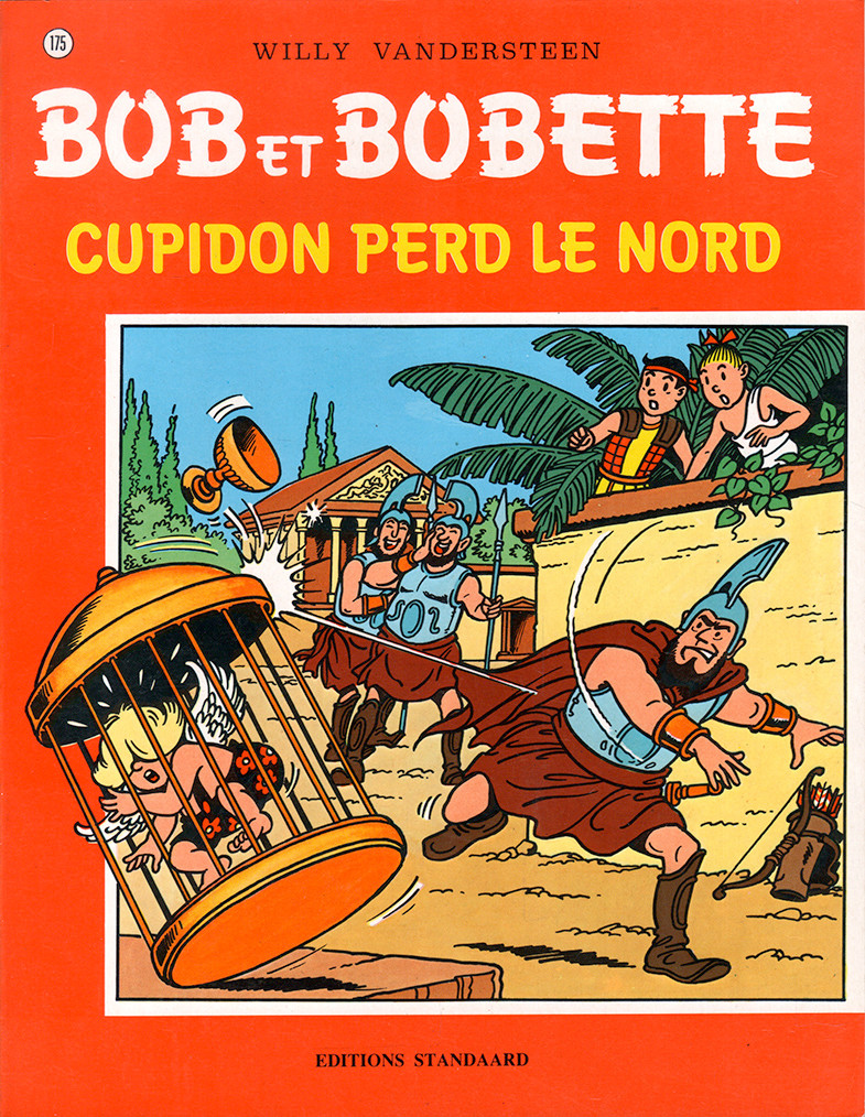 Cupidon perd le nord - Série Bob et Bobette par Willy Vandersteen - Couverture
