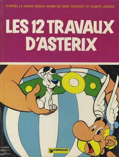Douze travaux d'Astérix (Les) - Série Astérix - Album du film - 9782205010138