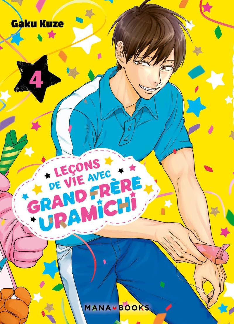 Leçons de vie avec grand frère Uramichi 4 - Série Leçons de vie avec grand frère Uramichi par Gaku Kuze - Couverture