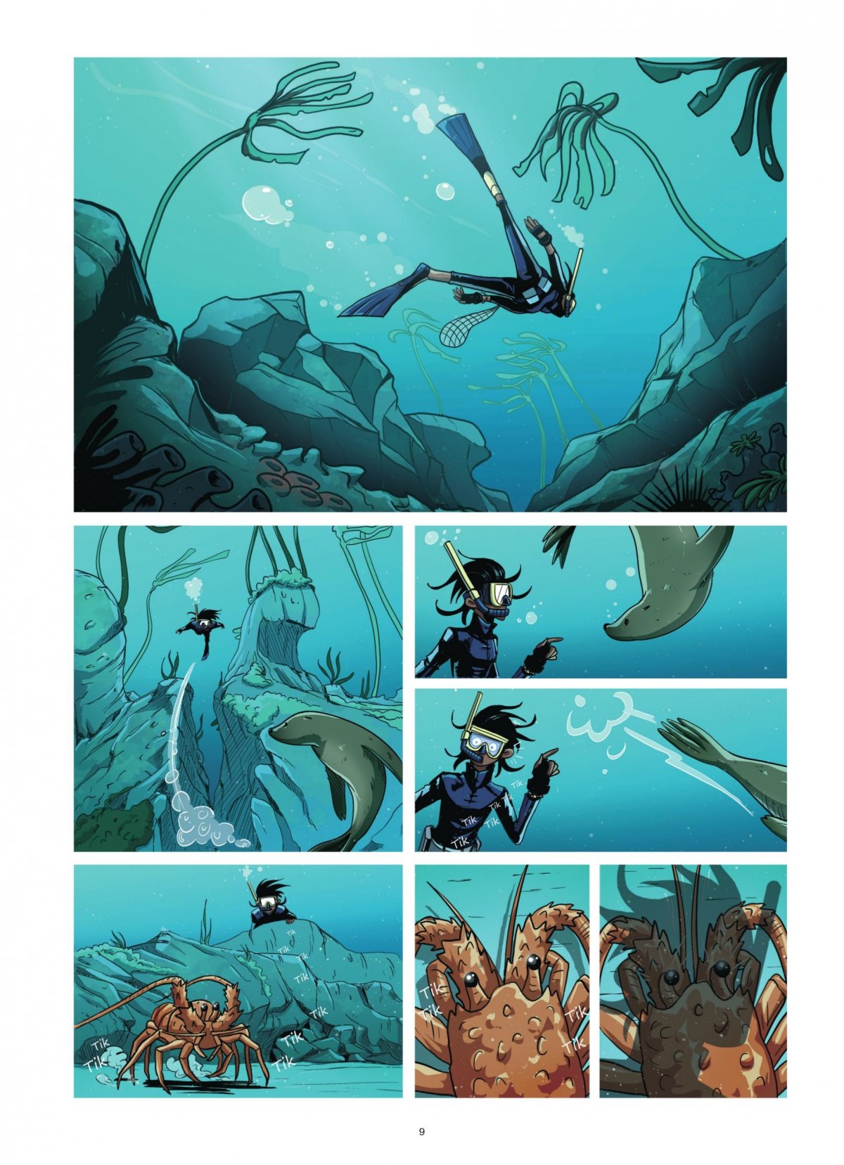 Pearl et le monstre marin - Extrait 1